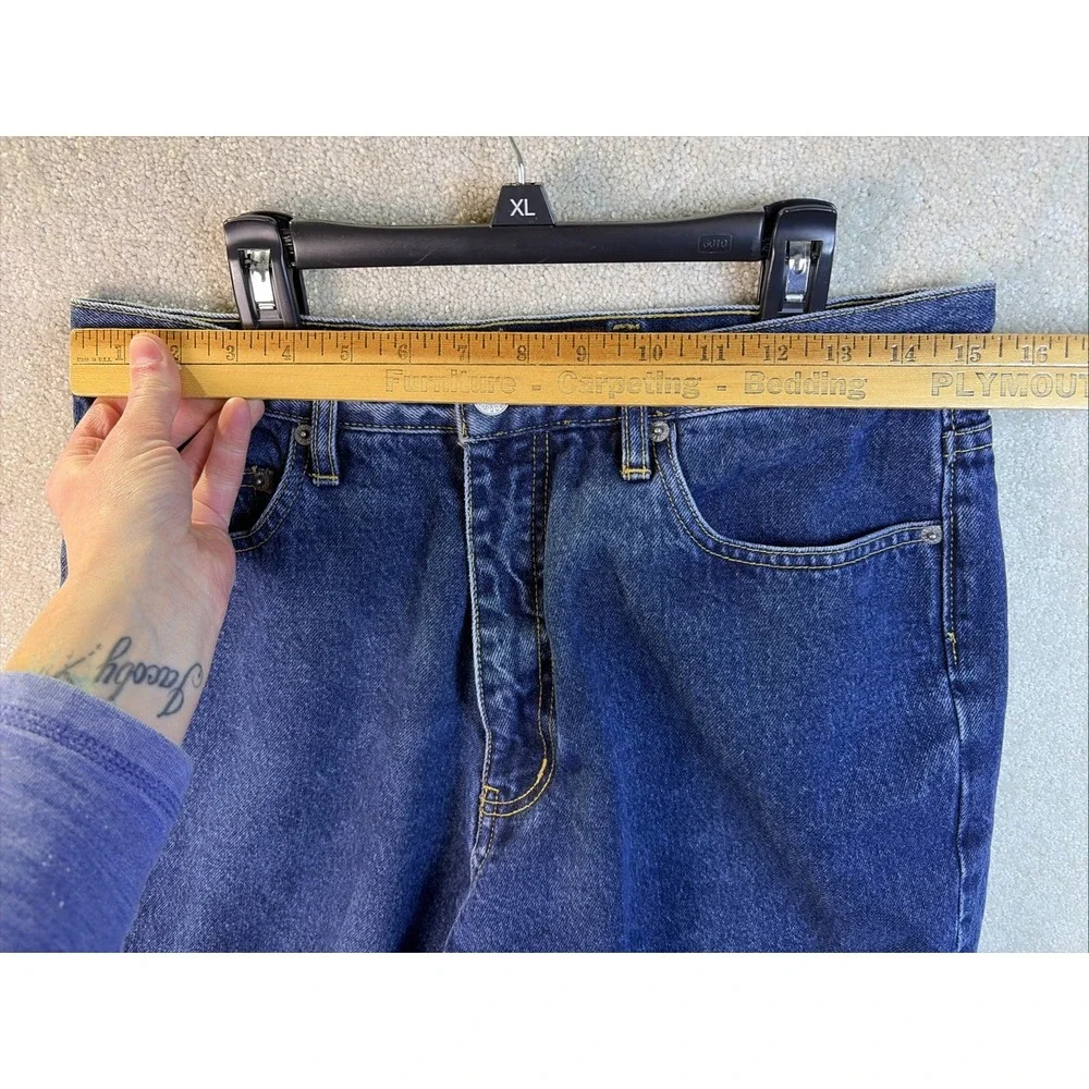 Pepe Jeans Original Pepe Betty Jeans Womens 31 Blue‎ High Rise Tapered Dark Wash